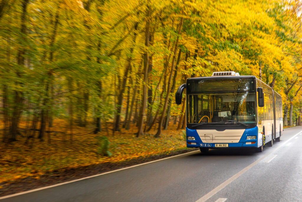 city-bus-autumn-forest-road-vehicle-motion-1024x683 Sny o kierunku: nowa mapa, nowe skille i fundamenty - część 3